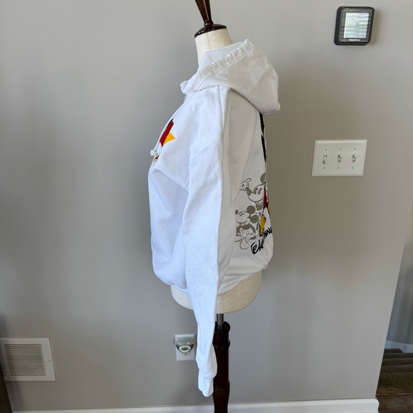 Walt Disney World Micky Hoodie with “Micky” Print and Large Back Graphic - Picture 7 of 9